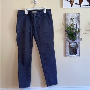Free People Striped Jeans